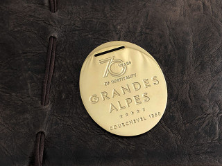 латунні підвіски "grandes alpes"