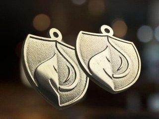 metal pendants, pendants "Nertus"