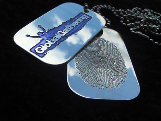 жетони натільні "global gathering"