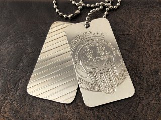 виготовлення натільних жетонів "pirate station"