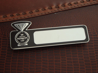 Металеві бейджики "львівська мануфактура кави"