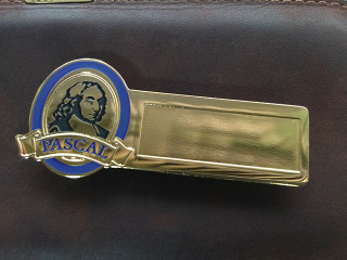 корпоративні бейджики з логотипом "pascal"