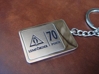 Key rings with custom logo "lemforder"