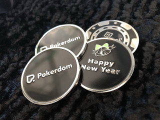 корпоративні монети - кард-протектори "pokerdom"