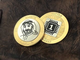 именные монеты с портретом на заказ "qannita"