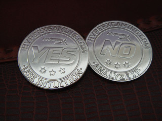 ігрова сувенірна монета прийняття рішень "hyperX"