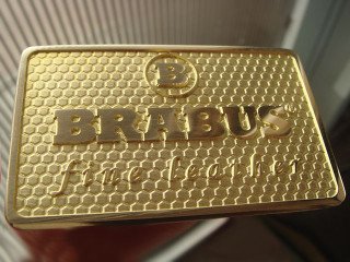 brabus gold overlay