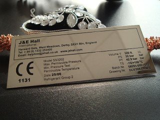 информационные накладки - шильды