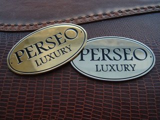 металлические шильды - накладки "perseo luxury"