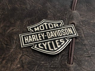 накладки - мото шильды "harley davidson"