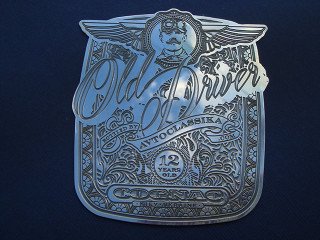 nameplates - tags for bottles "avtoclassika"