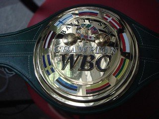 WBC Champion Boxing Belt