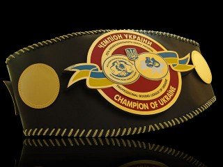 Чемпионский пояс chempion of Ukraine NLPBU