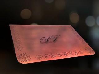 Латунный предтопочный лист