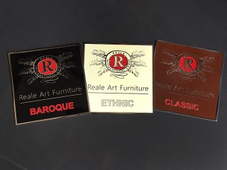 metal plates with enamel color