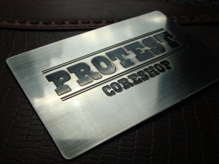 business cards "protest"