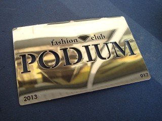 клубні карти "podium"