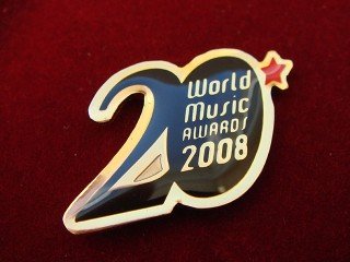 пам'ятні значки world music awards 2008