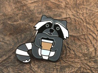 pin "raccoon"