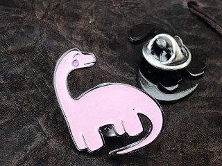 металлические фешн значки пины с эмалью "несси"